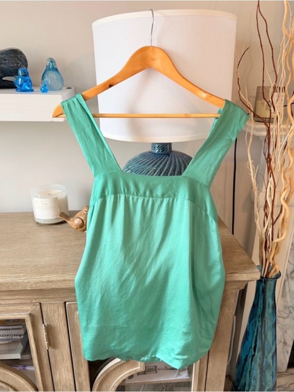 Dries Van Noten Tank Top Women Teal Green S